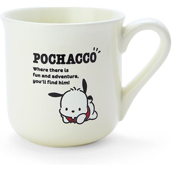 Amazon.com: Sanrio 549576 Pochacco Plastic Mug, For Ages 6